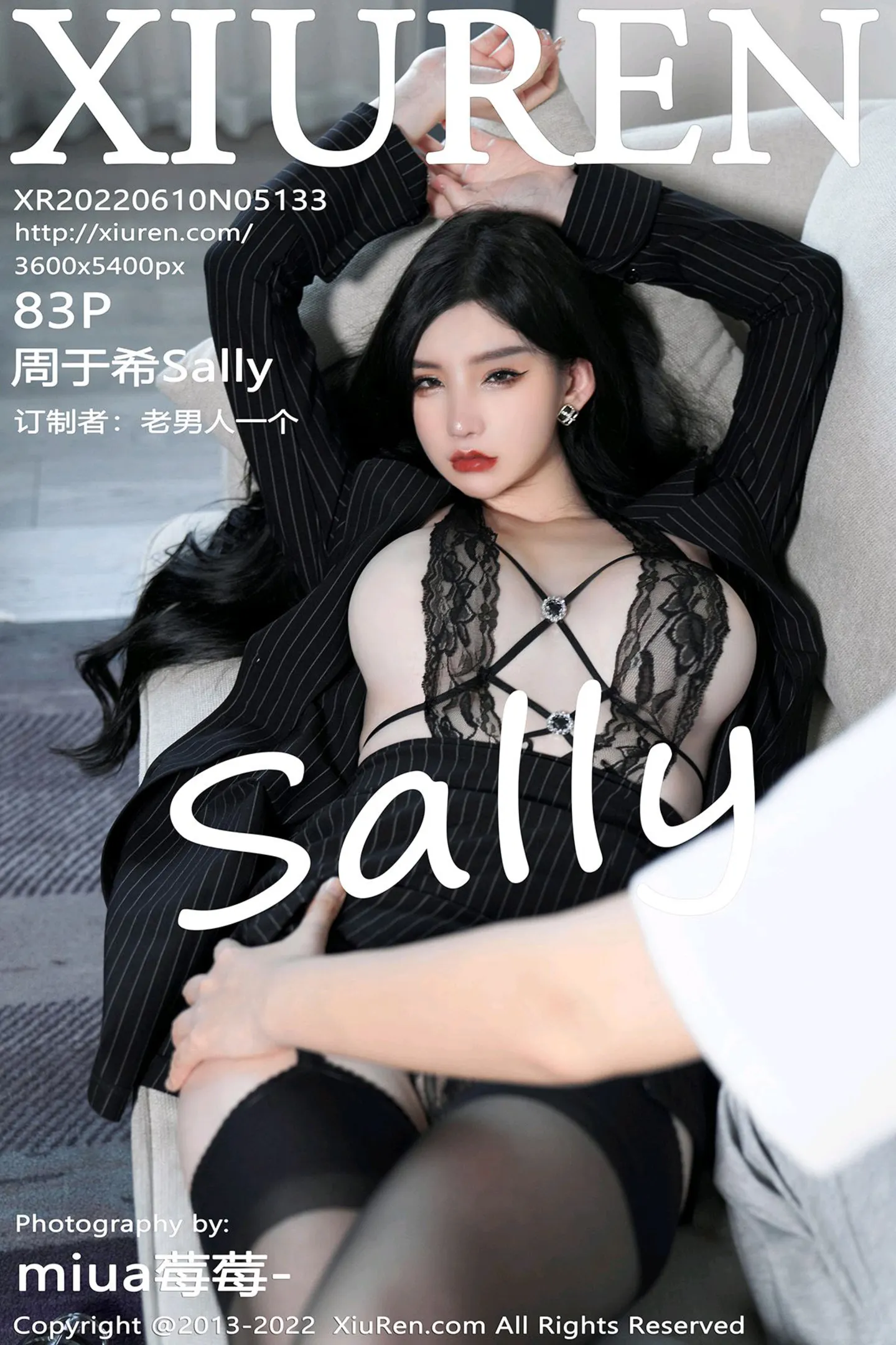 [XiuRen秀人网]No.5133_女神周于希Sally心愿旅拍私房黑色情趣薄纱秀豪乳撩人诱惑写真83P-秀人网 - XiuRen.Space